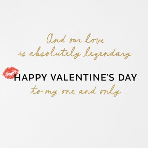 Romantic Valentine's Day Card for Husband, Boyfriend, Partner