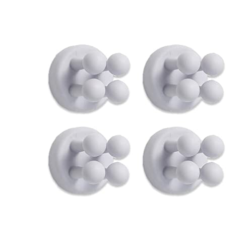 Silicone Toothbrush Holders - Waterproof & Multi-Functional Hooks