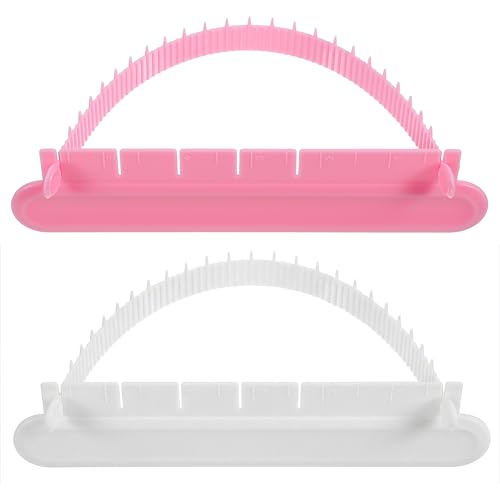 2Pcs Cake Arch Guide Tool Adjustable Fondant Marker and Decorating Ruler