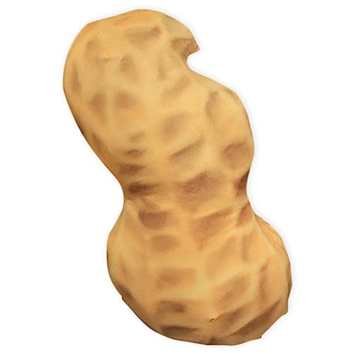 17.7-Inch Peanut Stuffed Animal Plush Toy - Realistic Vegetable Pillow