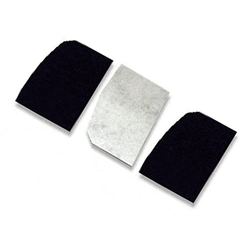 HASMX RCF89-2 Micro-Lined Vacuum Filters for Riccar 8000 Series - 3-Pack