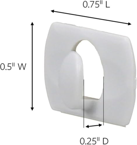 Command Clear Decorating Clips, 40 Clips & 48 Strips - 3 Pack