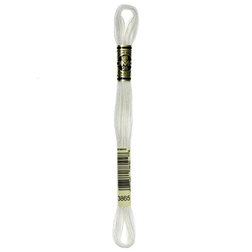 DMC Winter White 8.7-Yard Six-Strand Embroidery Floss Thread