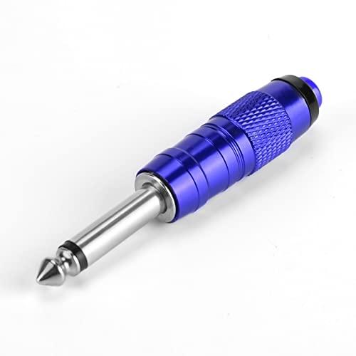 ATOMUS Cordless Tattoo Foot Pedal Switch - Lightweight Alloy Controller (Blue)