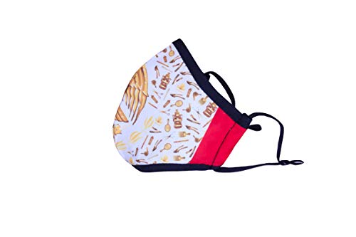 King Midas Mexico Barber Face Mask - Washable Reusable 3-Ply