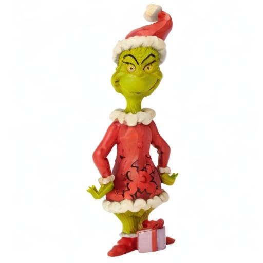 Dr. Seuss Grinch Handcrafted Figurine - Jim Shore Christmas Collectible