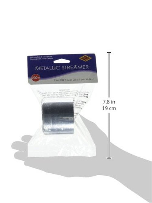 Silver Gleam 'N Streamer Metallized Streamer