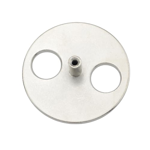 Metal Round Spring Wound Music Box Wind-Up Keys DIY Repair Parts 2Pack