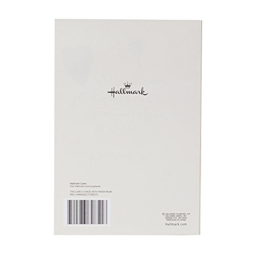Hallmark Anniversary Card with Colorful Hearts Design