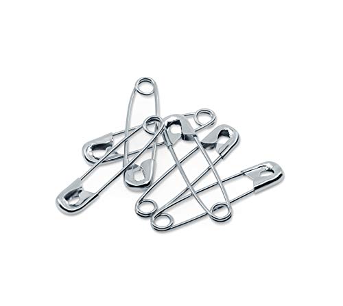 Dritz Safety Pins Size 1 (200 Count) - Nickel-Plated Steel