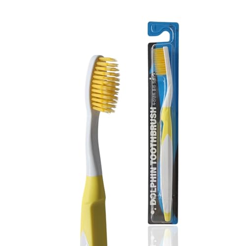 DUJINDENT Gold Infused Soft Toothbrush for Sensitive Gums & Plaque Removal