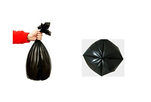 Small Trash Bags 2.6-4 Gallon, 120 Count Black Wastebasket Liner Bags