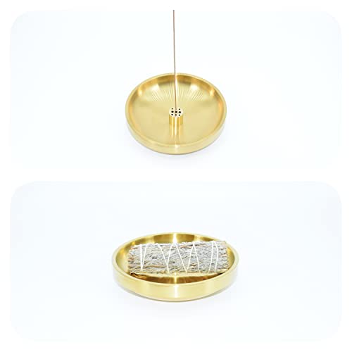 Stainless Steel Incense Burner for Palo Santo & Sage - 5.5"