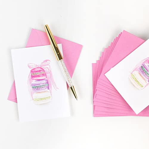 Papyrus Macaron Blank Cards with Envelopes - 14 Count Set