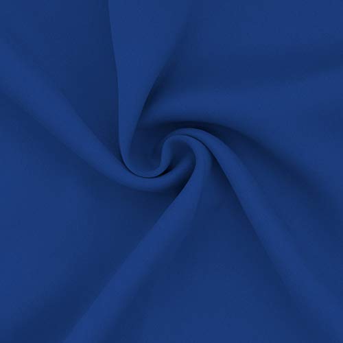 Easy-Going Thermal Blackout Curtains, 2 Panels 52x108 in, Classic Blue - Noise Reducing & Machine Washable