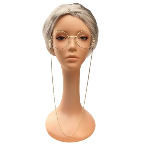 Old Lady Wig & Accessories Set for Grandma Costume & Cosplay