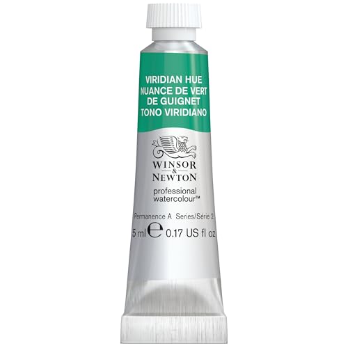 Winsor & Newton Professional Watercolour Revival Viridian Hue 0.17oz Tube - Artist Quality