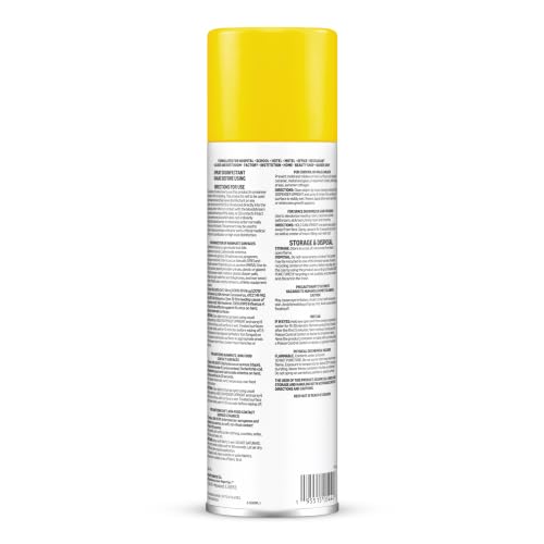 Amazon Basics Disinfectant Spray, Lemon Scent, 19 Oz (Pack of 1)