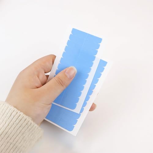 TKYPZY 60 Pcs Double Sided Hair Extension Tape Tabs - Waterproof Wig Adhesive Replacement