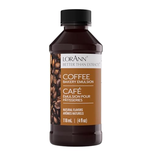 LorAnn Oils Coffee Baking Emulsion, 4 Fl Oz - Gluten-Free Flavoring