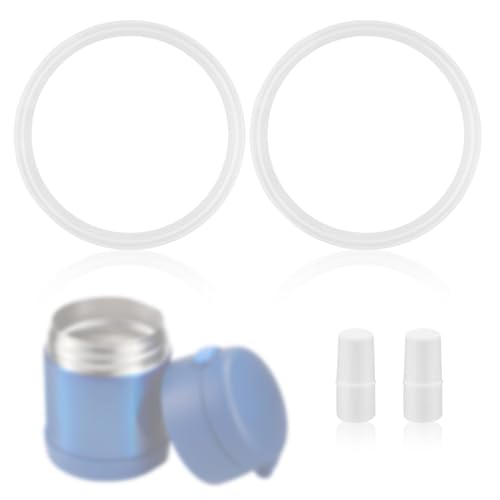 Silicone Food Jar Replacement Gaskets for Thermos Funtainer - 2 Pack