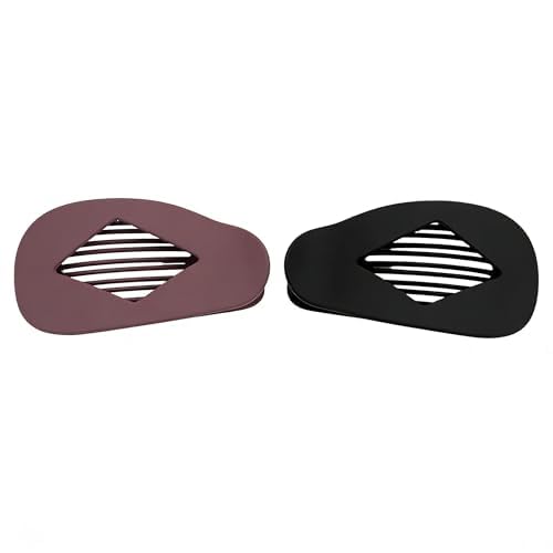 Large Tortoise Hair Claw Clips 4.2 Inch Strong Non-Slip Matte Hair Clip