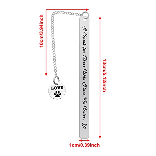 Veterinarian Bookmark Gift for Vet Techs & Animal Lovers