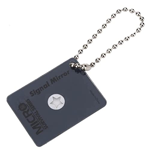 4 PCS Signal Mirror Survival, Camping Mirror Outdoor Multifunctional Signal Emergency Mirror Reflective Mirror Survival Help Signal Mirror Rescue Mirrors for Hiking Camping Backpacking Marine Signal