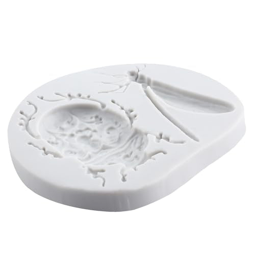 Dragonfly Beetle Silicone Fondant Mold for Cake Decoration