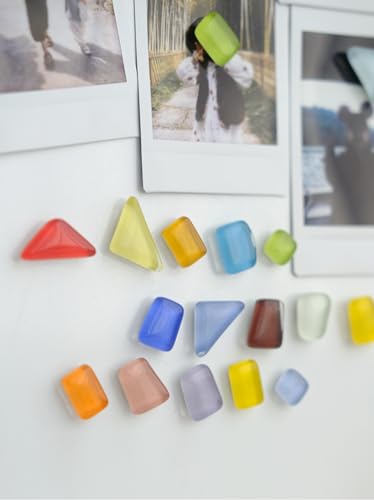 20 Pcs Mini Colorful Refrigerator Magnets - Cute & Strong