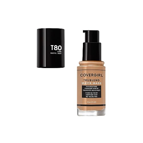 COVERGIRL TruBlend Matte Made Liquid Foundation Toasted Caramel