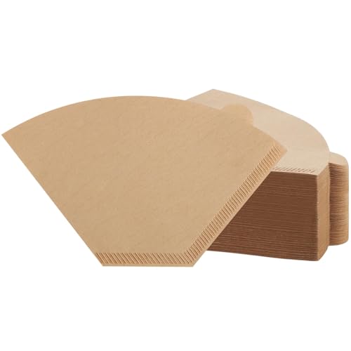 #4 Cone Coffee Filters - 100 Count Unbleached Paper for 8-12 Cup Makers