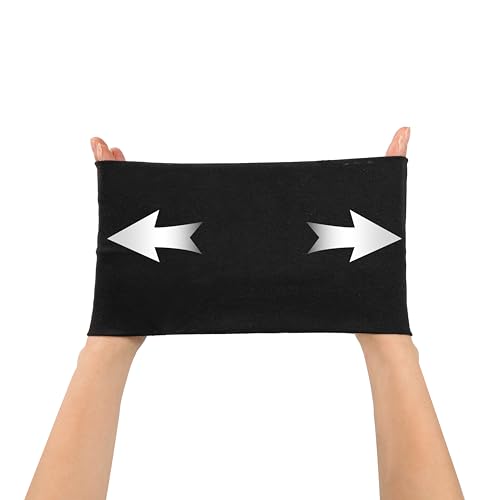 Wide Headbands For Women, 3-Pack Non-Slip Soft Cotton Stretchy Headband