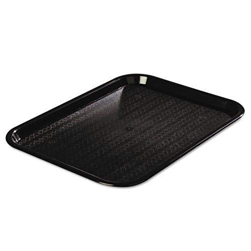 Carlisle Café Tray - Durable Fast Food Restaurant Tray 12x16, Black