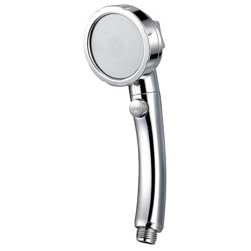 VRQUB Handheld Shower Head with ON/OFF Switch & 3 Spray Modes