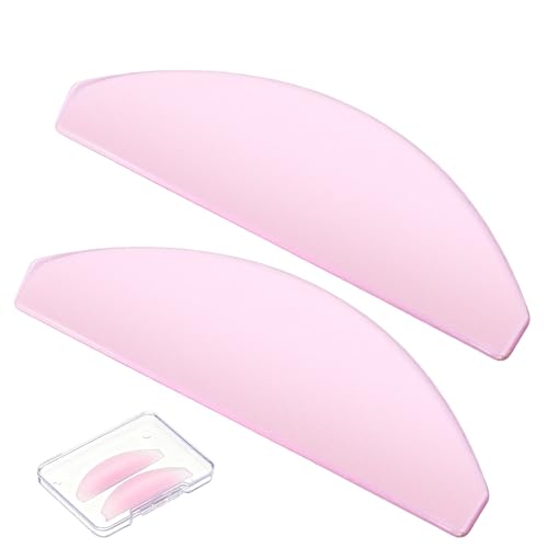 Exircy Glueless Lash Lift Pads 1mm Thin Flat Shields Pink