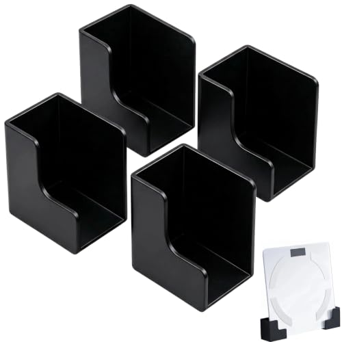 4 Pack Wall-Mounted Digital Weight Scale Holder - Space-Saving Organizer