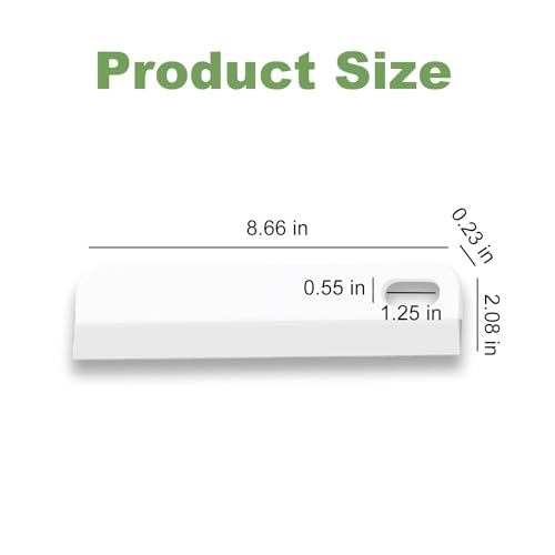 Mini Silicone Squeegee for Kitchen, Bathroom, Car Windows - 8.6in
