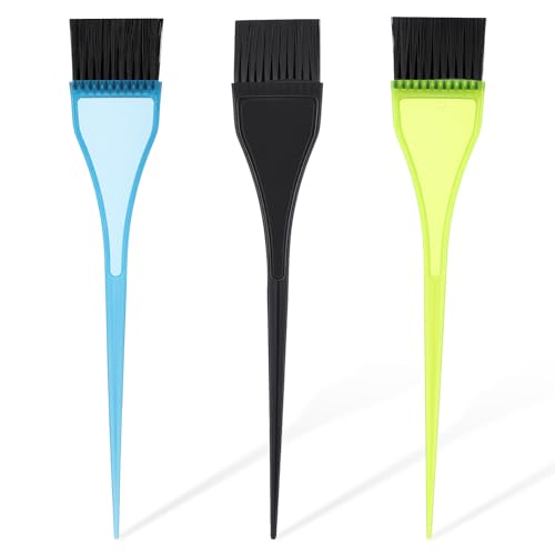 3 Piece Hair Dye Brush Set Professional Color Tint Applicator Tools