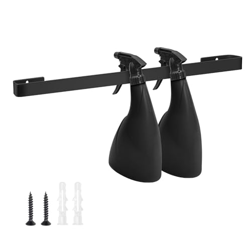 Harhana 14-Inch Slim Stainless Steel Spray Bottle Holder