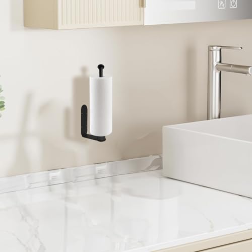 Uniqcovosa Under Cabinet Paper Towel Holder - Stainless Steel, Version 1