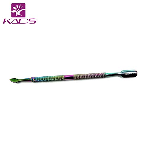 KADS Stainless Steel Cuticle Pusher & Gel Polish Remover Tool