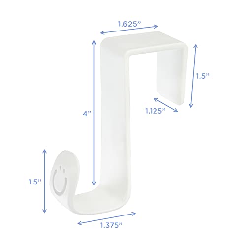 Ubbi Multi-Use Utility Hook for Toilet Trainer - No Installation Required, Pack of 2