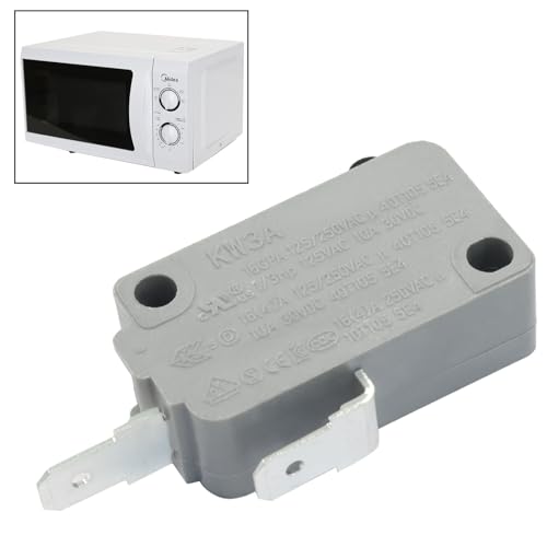 Murtenze KW3A Microwave Oven Door Switch - 16A, 2 Pack
