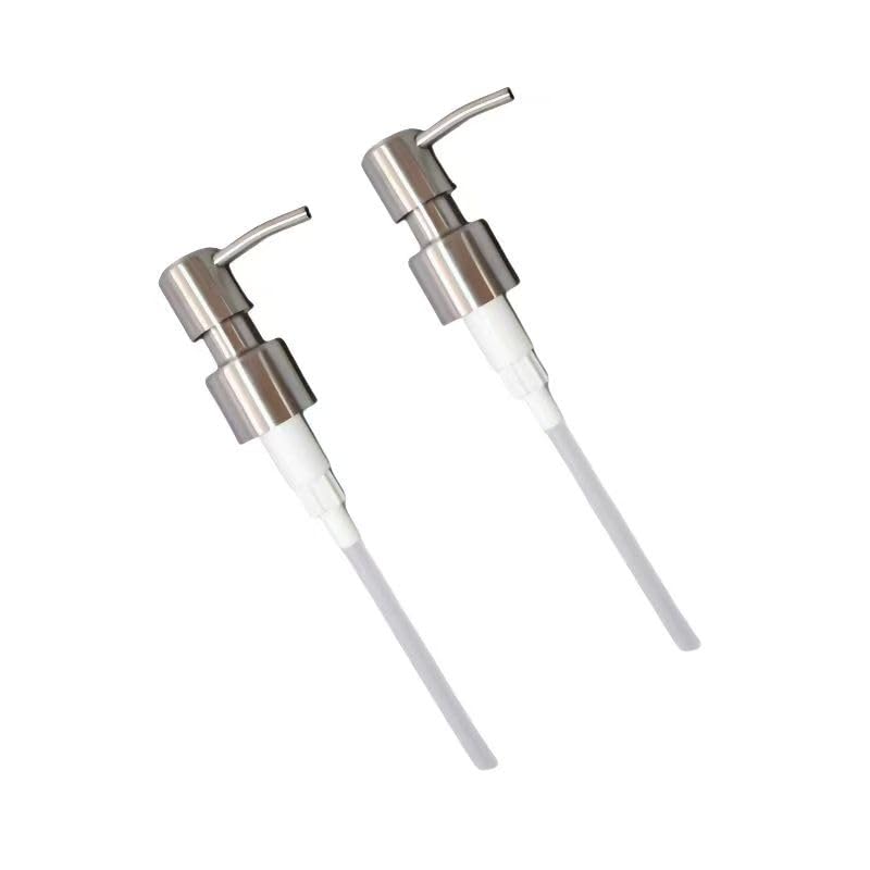 304 Stainless Steel Soap Dispenser Pump Replacement - 2 Pack