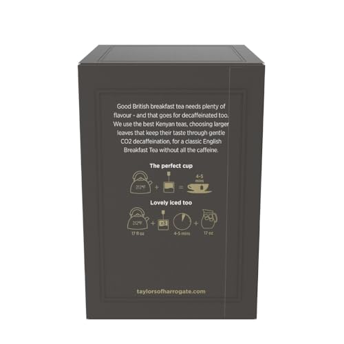 Taylors of Harrogate Decaffeinated Breakfast Black Tea - 20 Bags