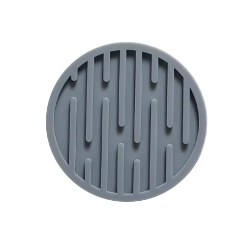 Silicone Cup Mat for Coffee Table & Kitchen - Gray