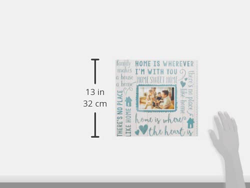 MCS Expandable 10-Page Scrapbook Album with 12 x 12 Inch Pages, 13.5 x 12.5 Inch, Home Sweet Home