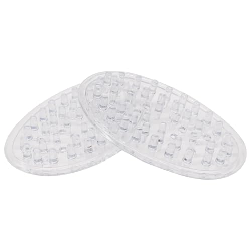 Seimneire 2 Pack Clear Plastic Soap Dish with Drainage Hole