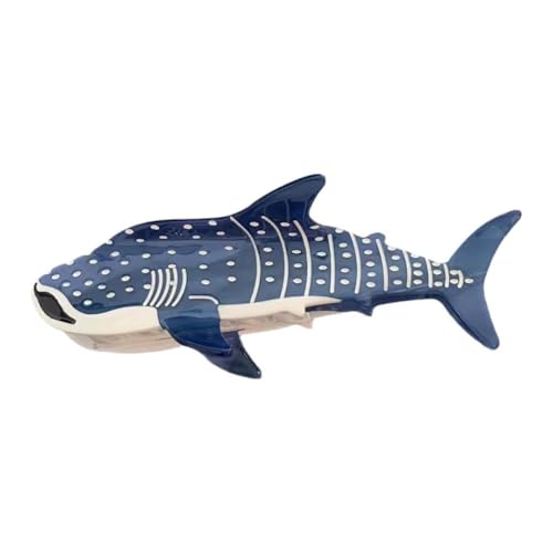 Blue Whale & Shark Hair Clips Animal Jaw Clips Barrettes